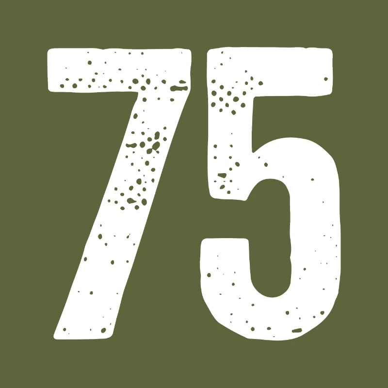 75 Numéros Blanc