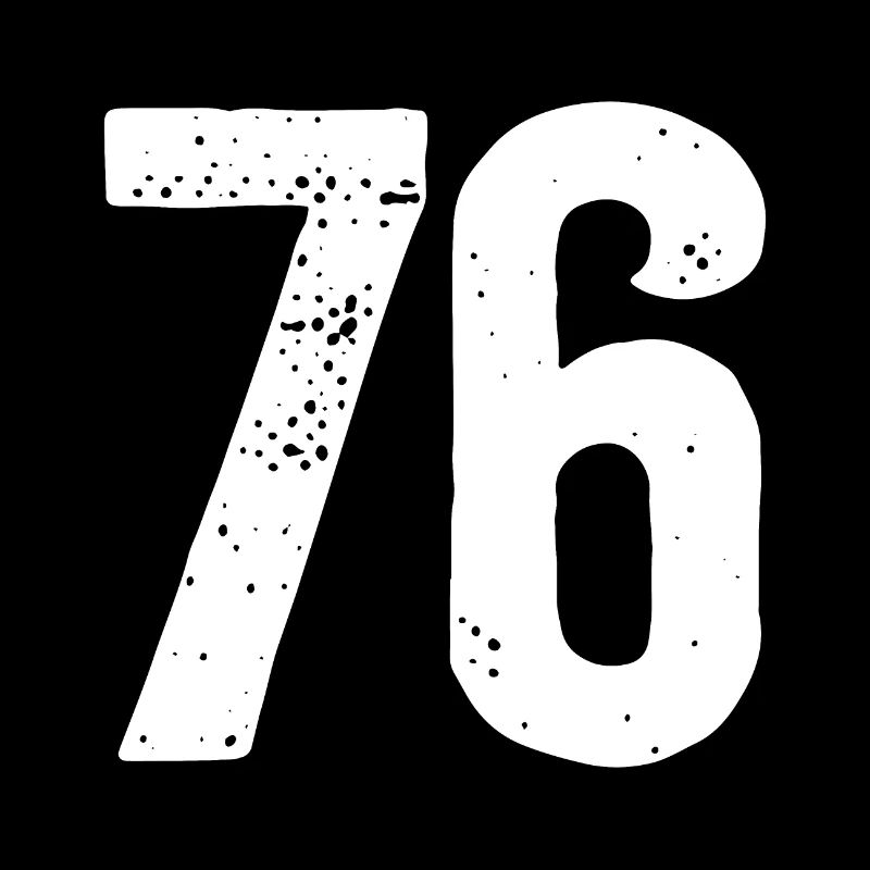 76 Numéros Blanc