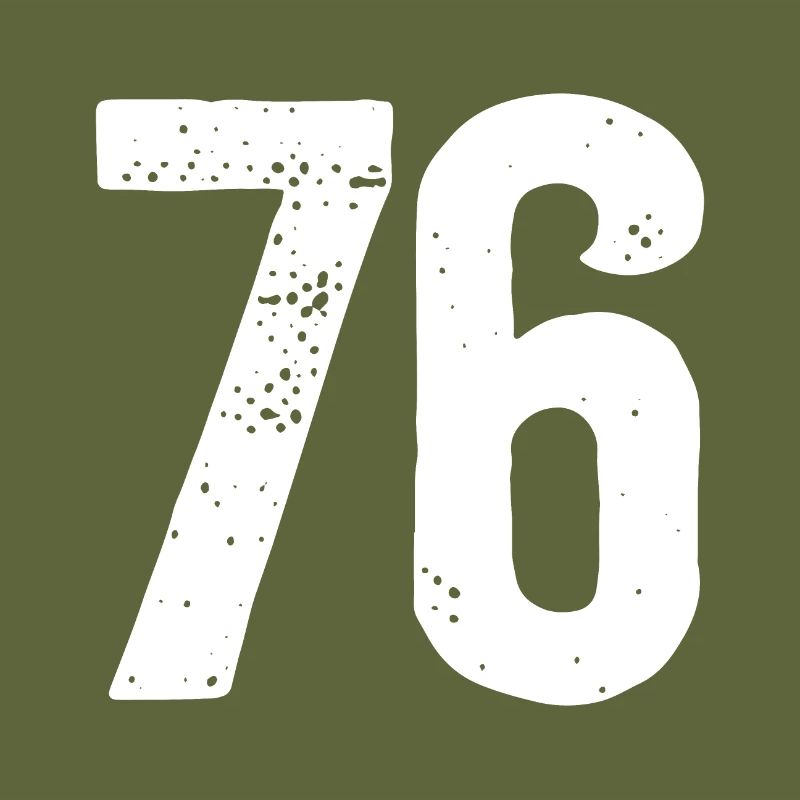 76 Numéros Blanc
