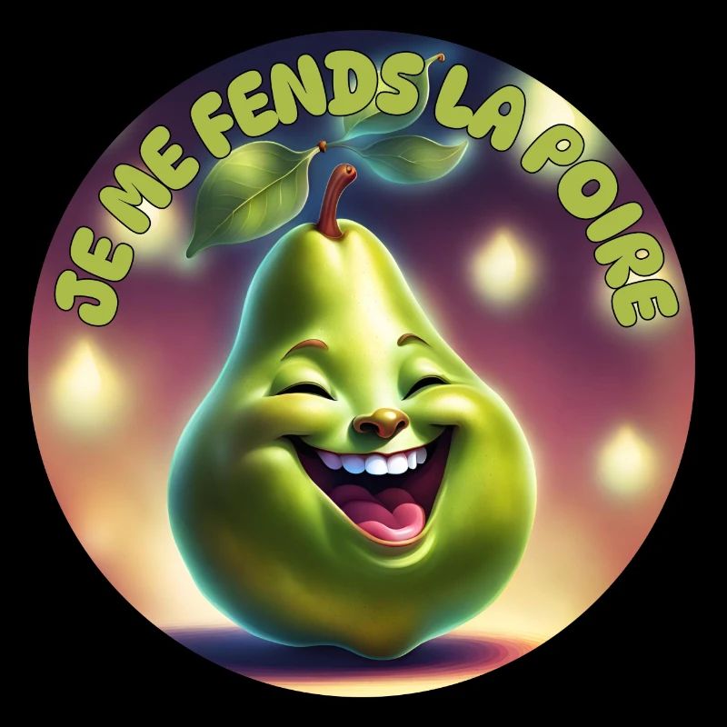 I'm splitting my pear