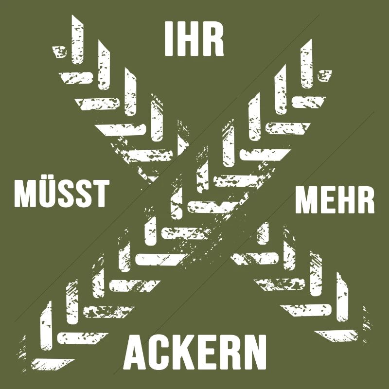 Traktor Traktorfahrer Schlepper "Acker ackern"