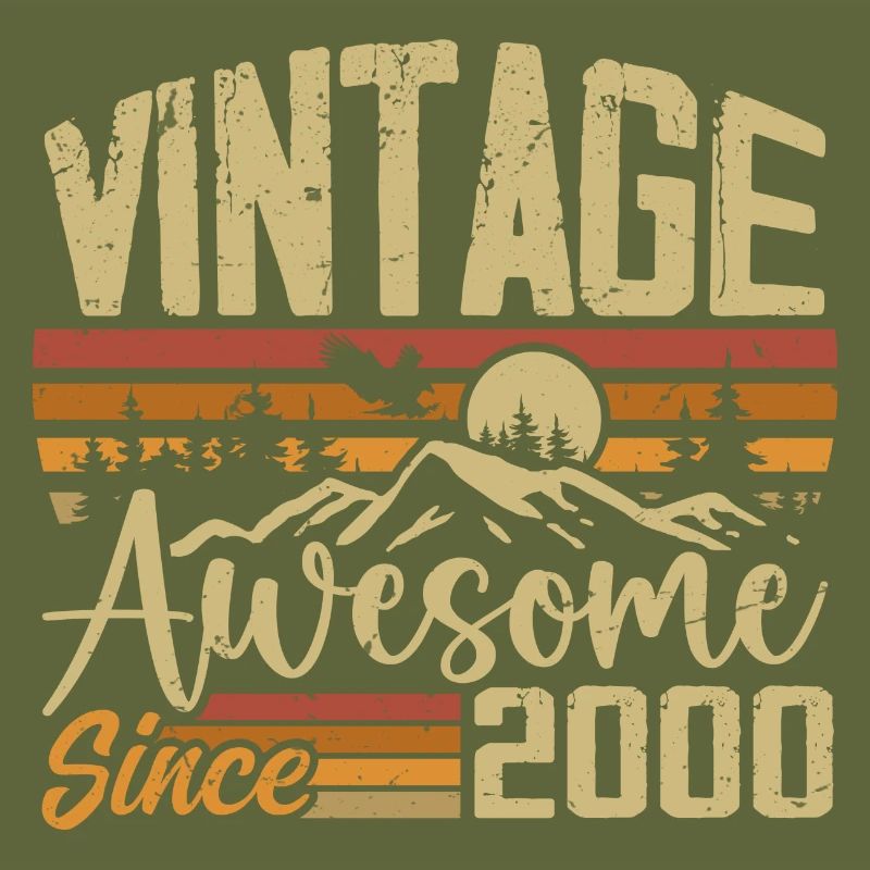 Vintage 2000 Retro 2000 Geburtstagsgeschenk