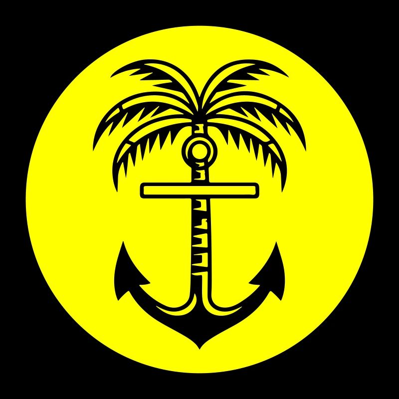 Palm Tree Anchor Icon