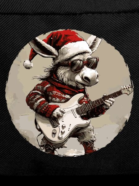 Donkey Christmas Rocker Guitar