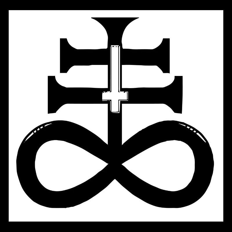 satanisches Kreuz