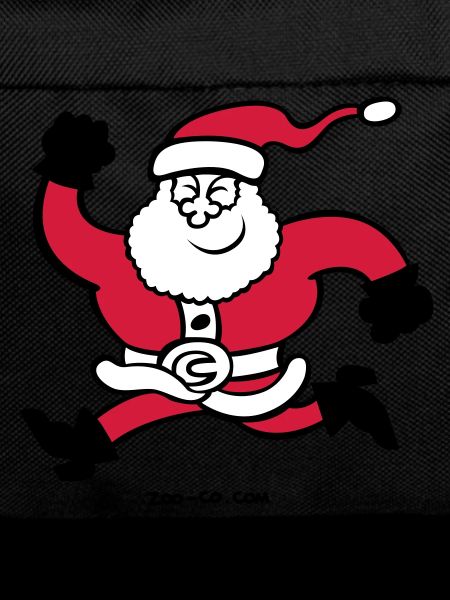 Running Santa Claus