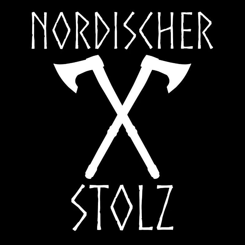 Nordischer Stolz Wikinger Vikings Axt