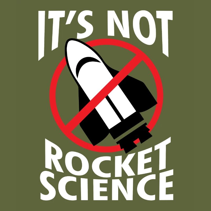 Rocket - Science - Rocket science - Gift