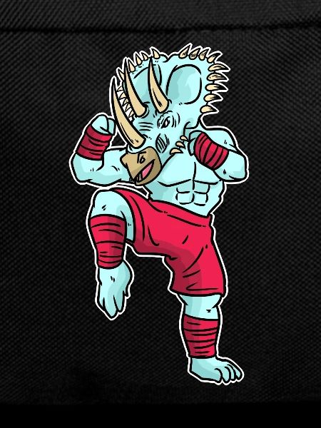 Triceratops kickboxing