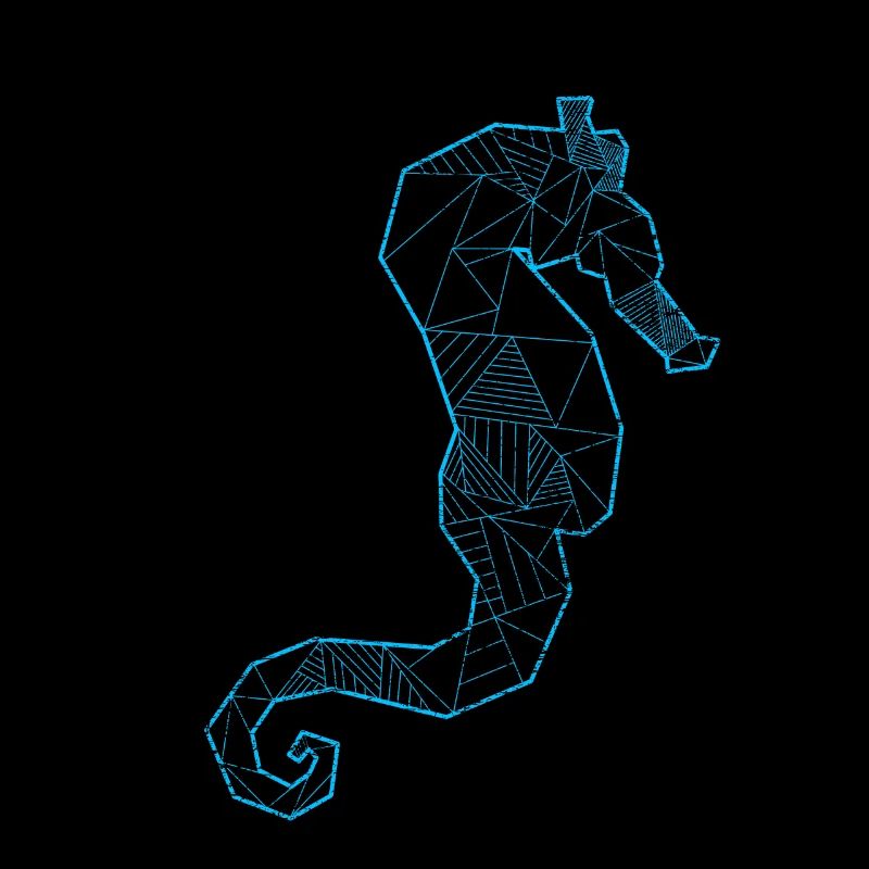Seahorse ocean fish gift
