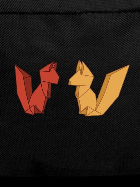Origami fox