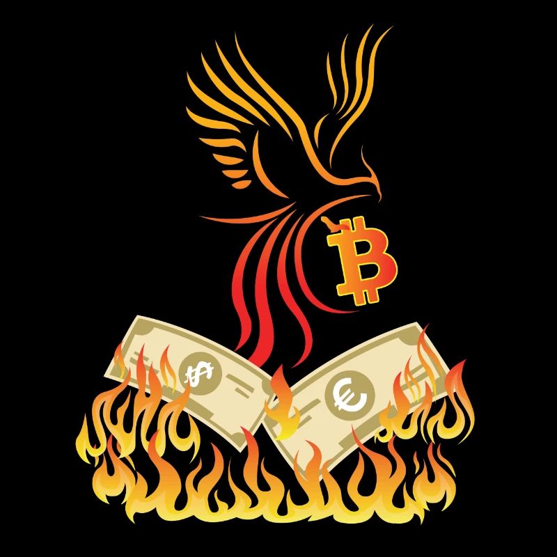 Bitcoin BTC & Phönix - Blockchain Satoshi Nakamoto