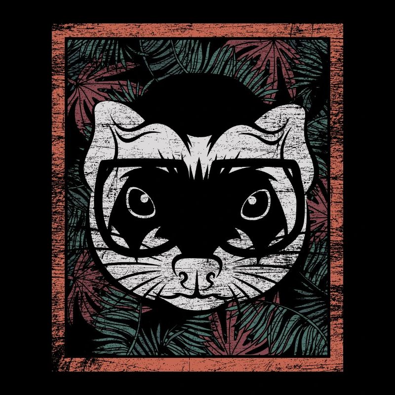 Frettchen Hawaiianisch Geschenk