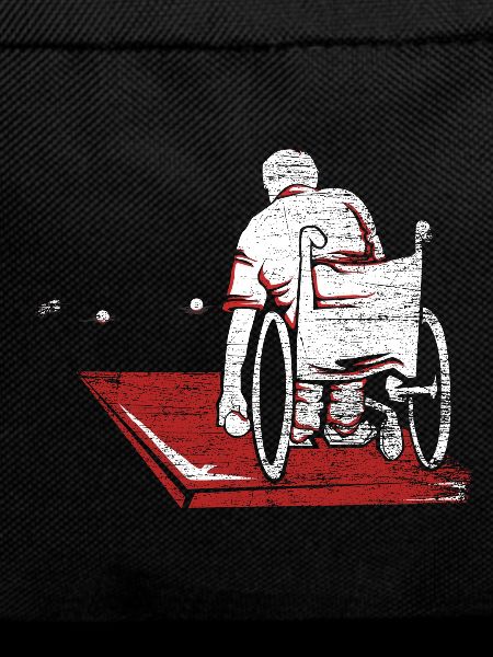 Bocce wheelchair athlete
