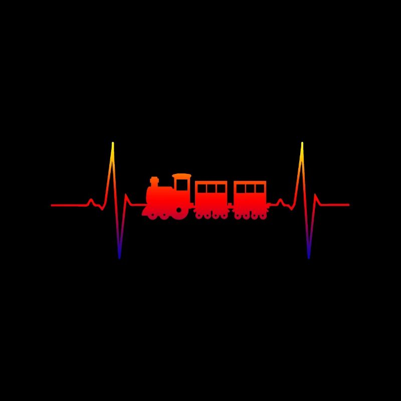Model train heart pulse