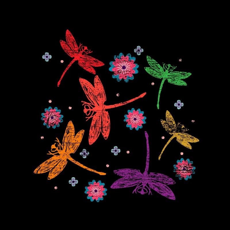 Nuit d'été de libellule