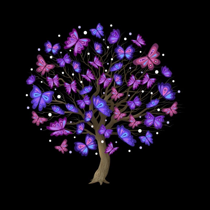 Butterflies tree