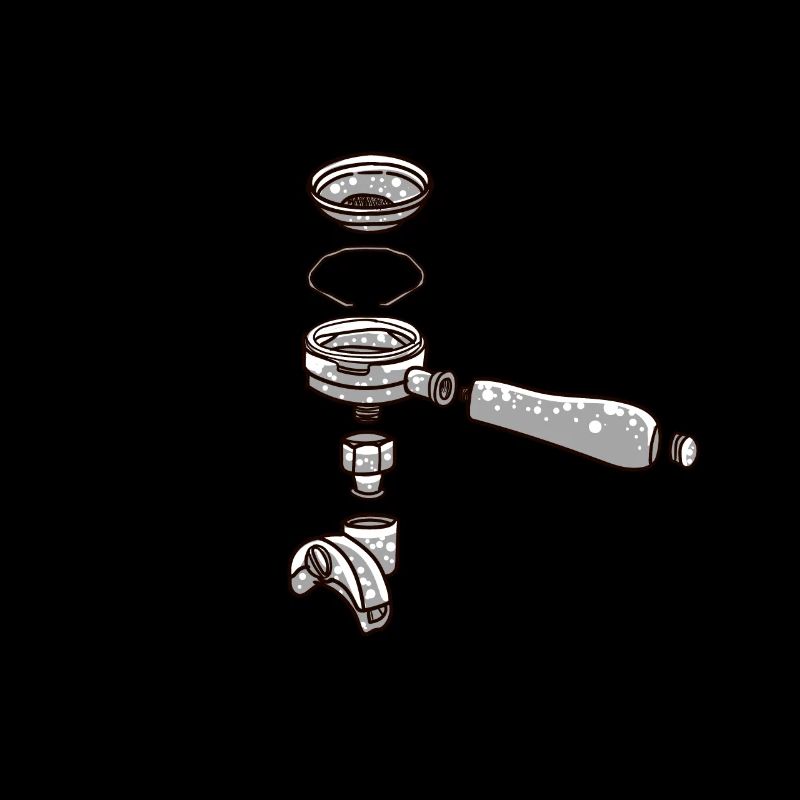 Kaffee Espresso Siebträger Kaffeetrinker Geschenk