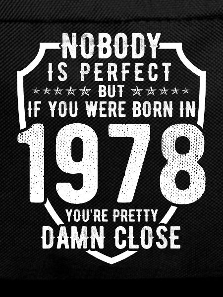 NOBODY IS PERFECT