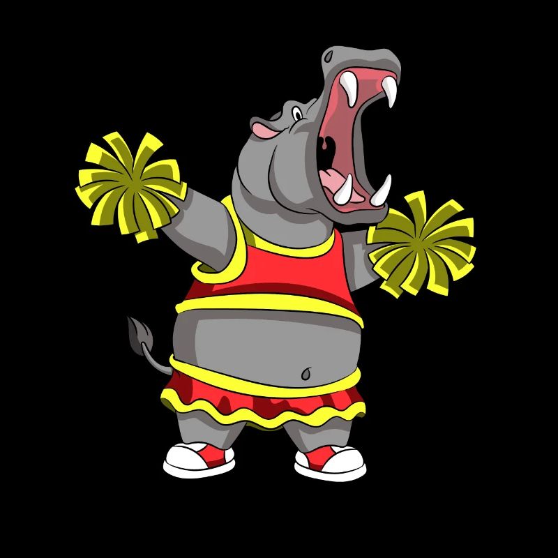CHEERLEADER HIPPO