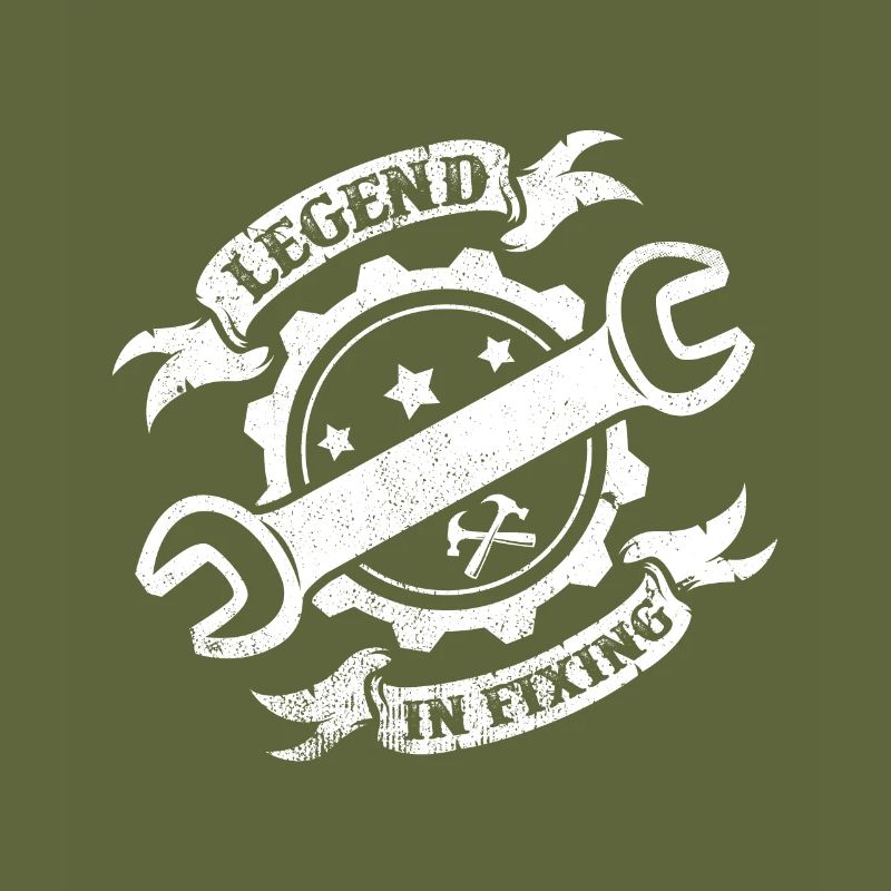 Legend In Fixing Spanner Handicraft Gift