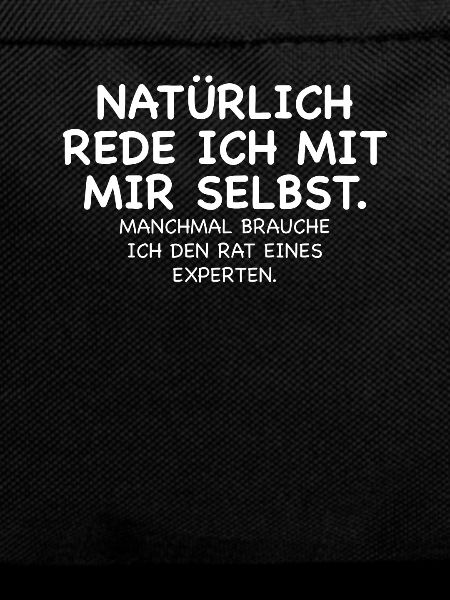 Selbstgespräch Rat eines Experten