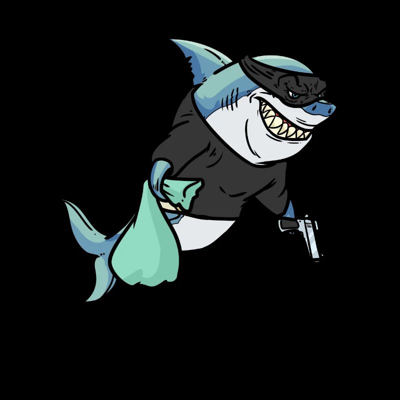Robber Shark, shark robber