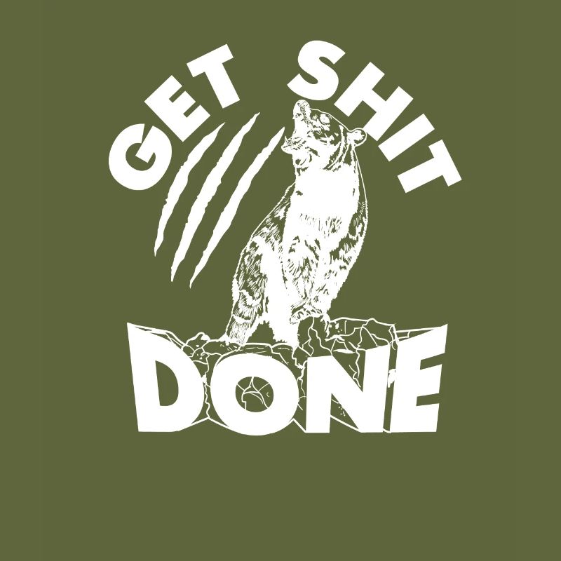 Bear Get Shit Done Bear Gift