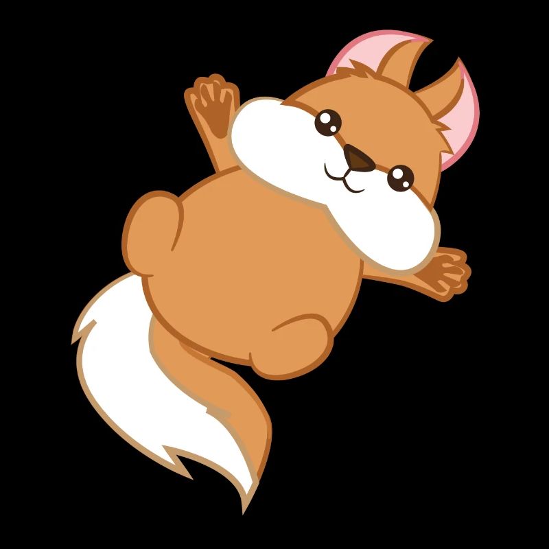 Squirrel - Croissant - Gift - Cute