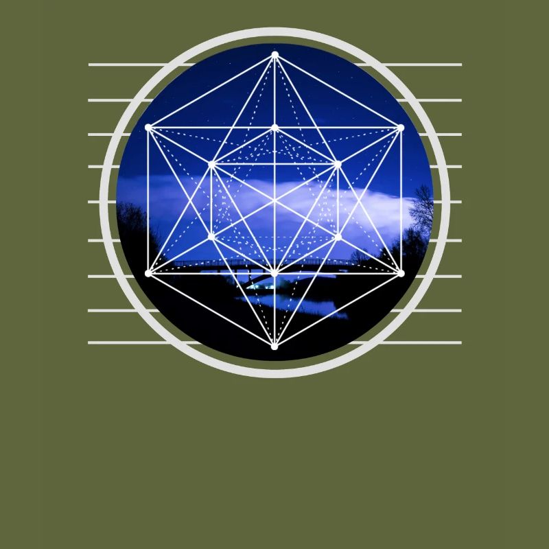 Conception graphique Metatron Hexagon Cube