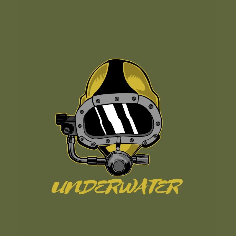 Masque de plongée bouteille d'oxygène plongée