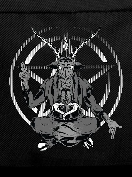 Satanic Goat Tshirt Psychedelic Rave