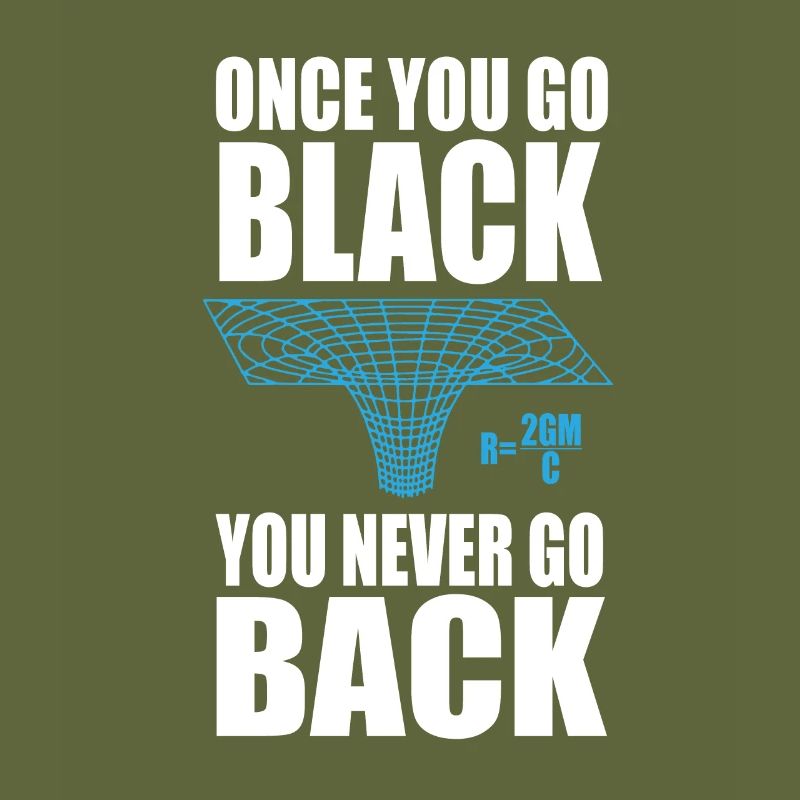 Cadeaux Black Hole Math Physics Sarcasm