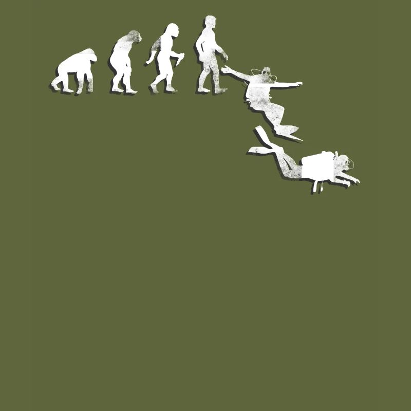 Evolution Taucher tauchen