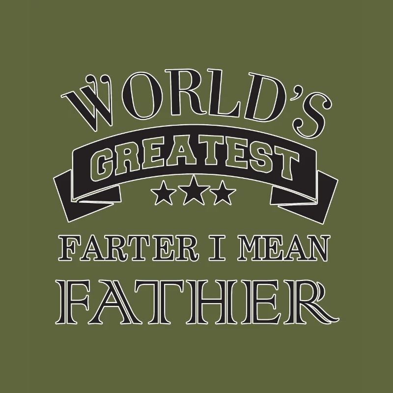 Weltbester Vater Spruch Design