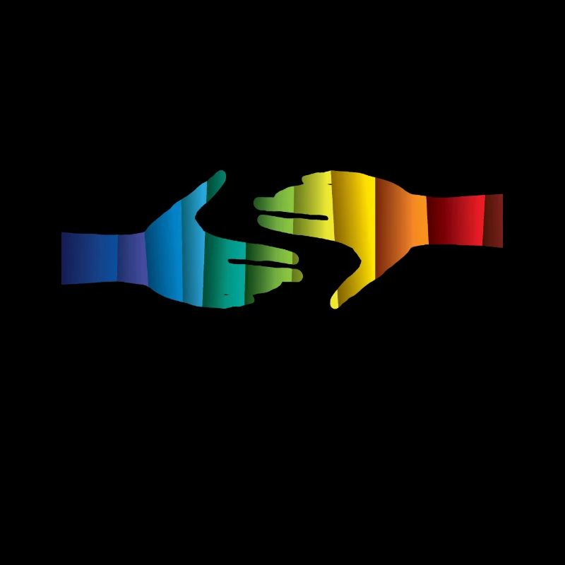 Two hands are shaking hands