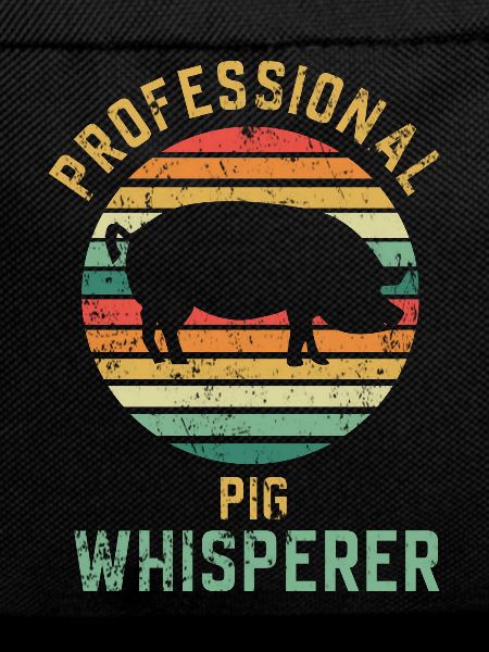 Pig retro animal