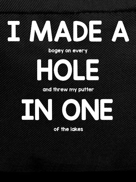 Golfing