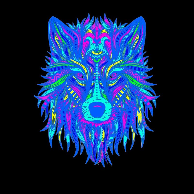 Wolf Mandala EDM
