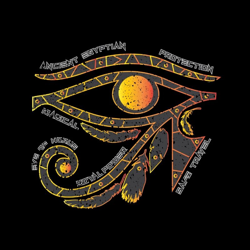 Oeil d'Horus Egypte Pharaon Nil Oeil magique