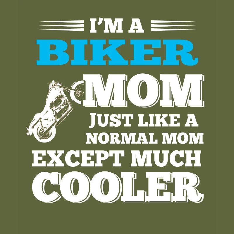 Motorcycle Biker Mama Mom