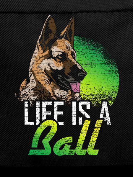 German Shepherd Dog Playing