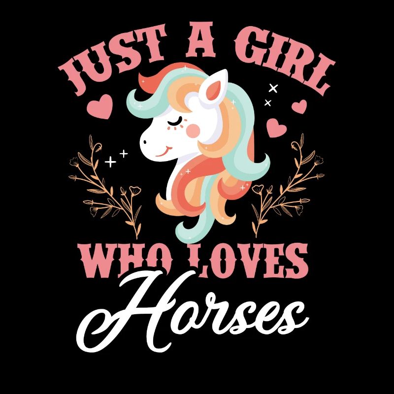 Pferd Mädchen Geschenk Liebhaber