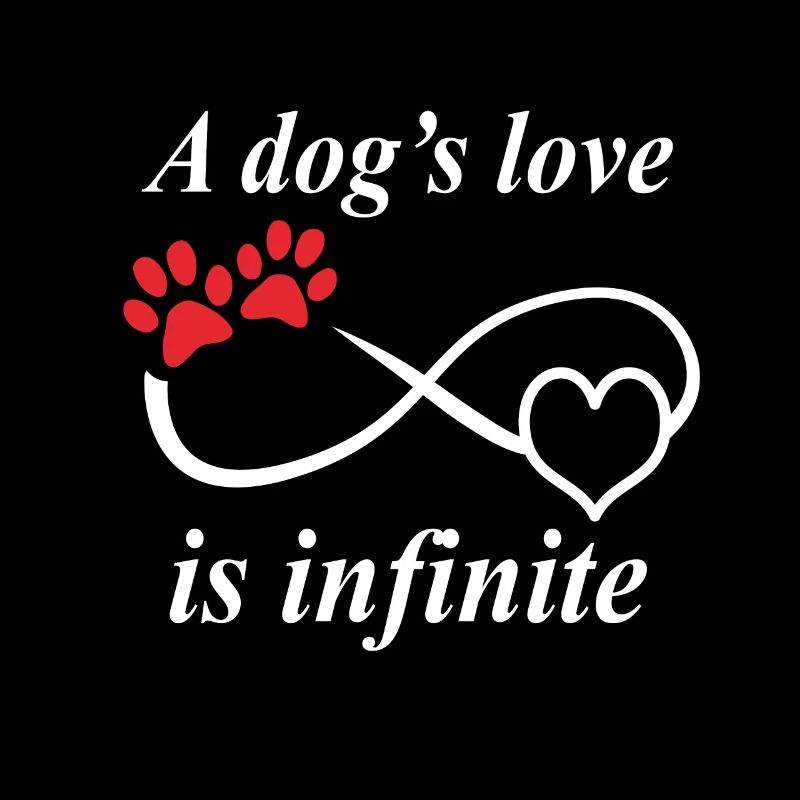 Die Liebe eines Hundes ist unendlich Vier Pfoten