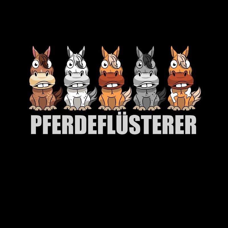 Pferdeflüsterer Pferde Reiten lustig Pferd