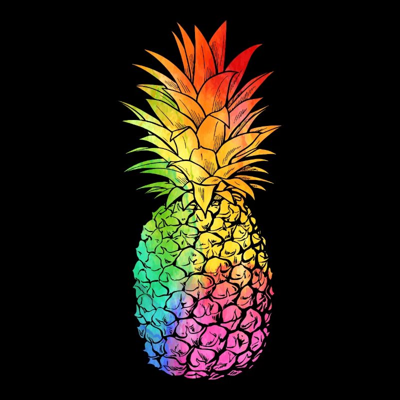 Ananas LGBT Gay Pride Regenbogen