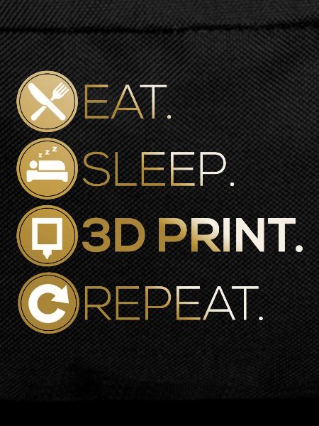 3D printer Eat Sleep Repeat