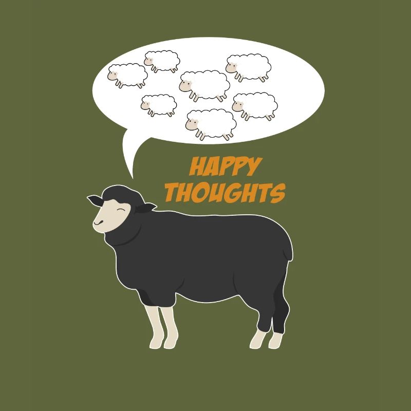 HAPPY THOUGHTS - SHEEP