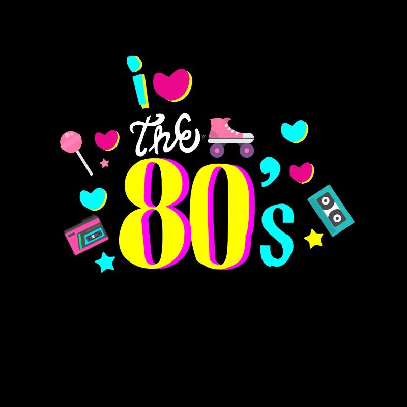 80s 80s 80s decade gift