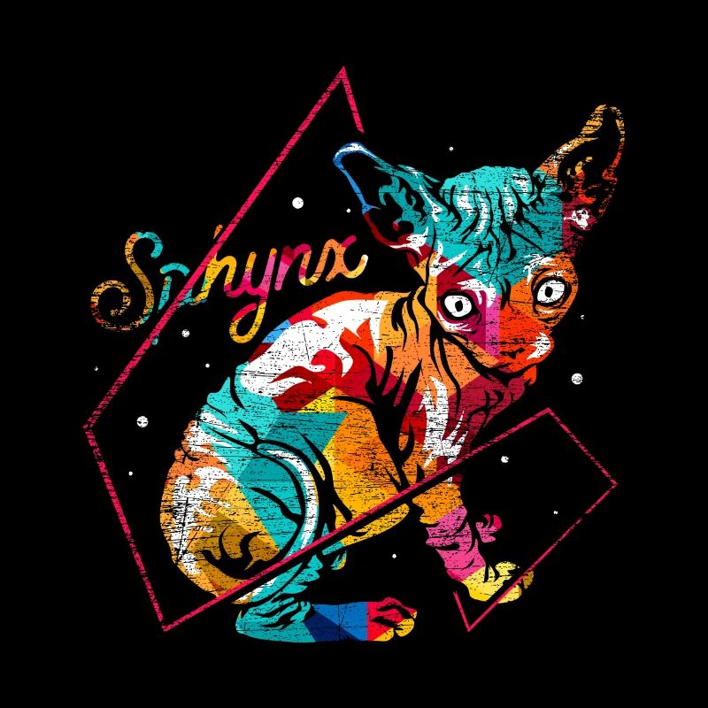 Sphynx Polygon Geschenk